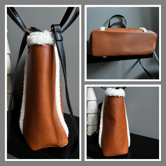 ANNE KLEIN  'Dana' Convertible Tote/Crossbody Bag - Picture 3 of 10